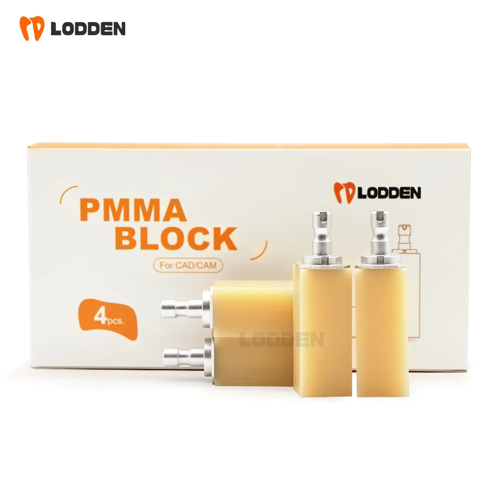 LODDEN 1 Box B40 Dental Materials PMMA Blocks C14 Dentistry Supplies Resin for CAD/CAM Sirona CEREC Dentist Tools Colors VITA16