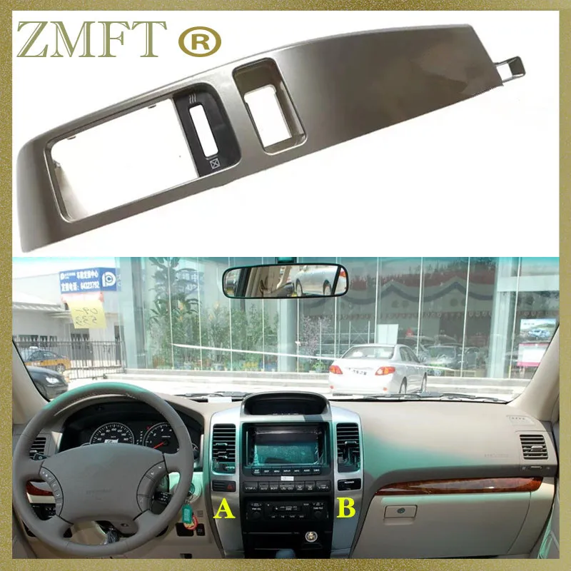 

Car Dashboard A/C Air Conditioner Vent Outlet Plate Frame Panel For Toyota Land Cruiser Prado 120 LC120 For Lexus GX470 03-09