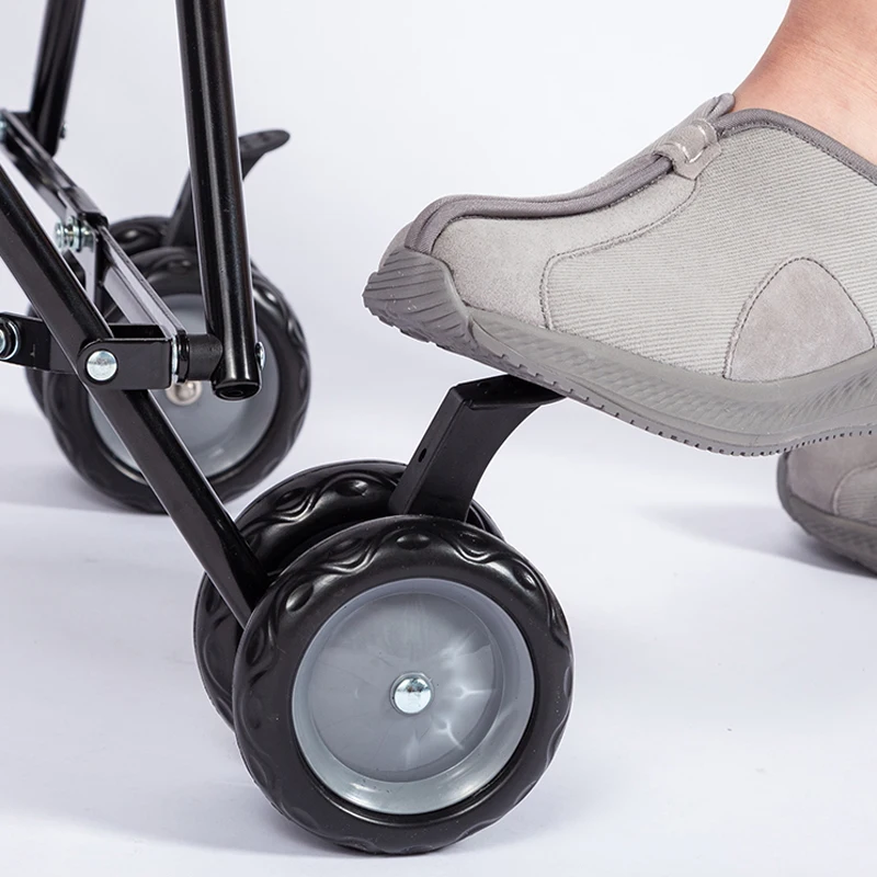 Carrito camping plegable con ruedas 360° resistente - imagen 2
