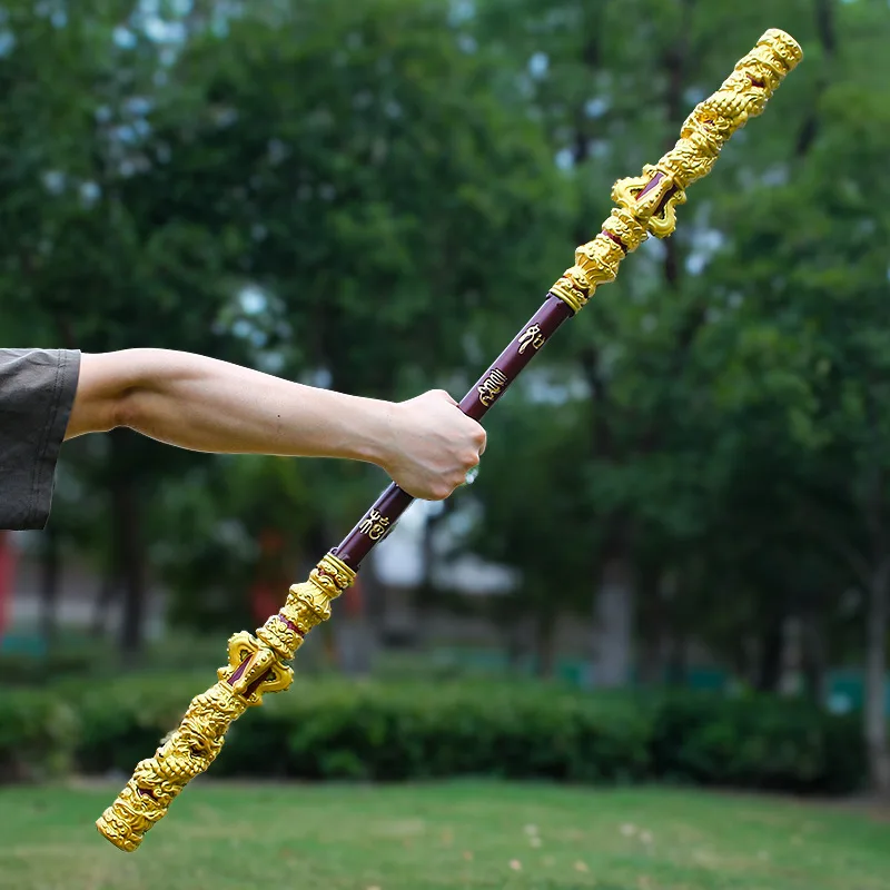 Sun Wukong Surrounding Sun Wukong Ruyi Golden Hoop Stick 1m Pu Soft Rubber Material Children'S Toy Cool Hero