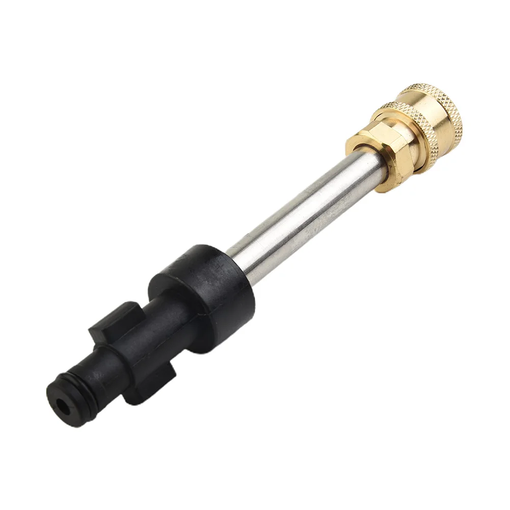 

4/5 Series Pressure Washer Adapter Wash 1/4 In 17*2.4cm 3600 PSI Adapter Brass + Stainless Steel Quick Disconnect