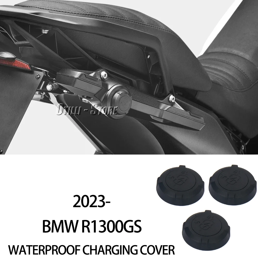 For BMW R1300GS R1300GS Adventure R 1300GSA 2023-2026 Motorcycle New Rear Box saddlebag USB Waterproof Charging Cove