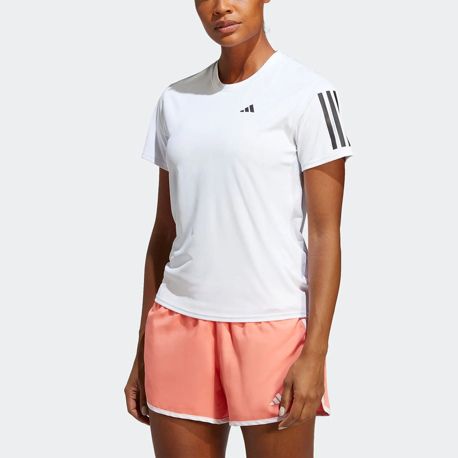 Camiseta de running de manga corta para mujer Adidas original OWN THE RUN TEE IC5189