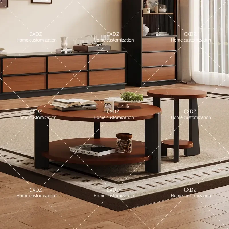 All solid wood bone line chest cabinet TV cabinet combination living room bedroom household antique floor storage cabinet
