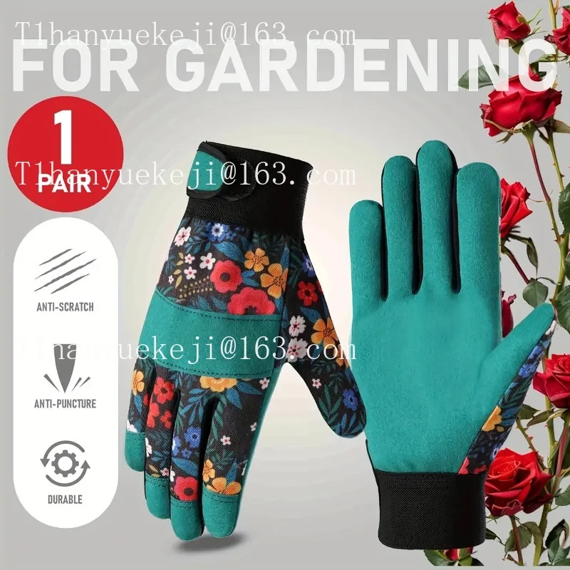 2026 new gardening microfiber gloves - in stock, puncture-proof, anti-prick, garden wear-resistant, protective, anti-puncture