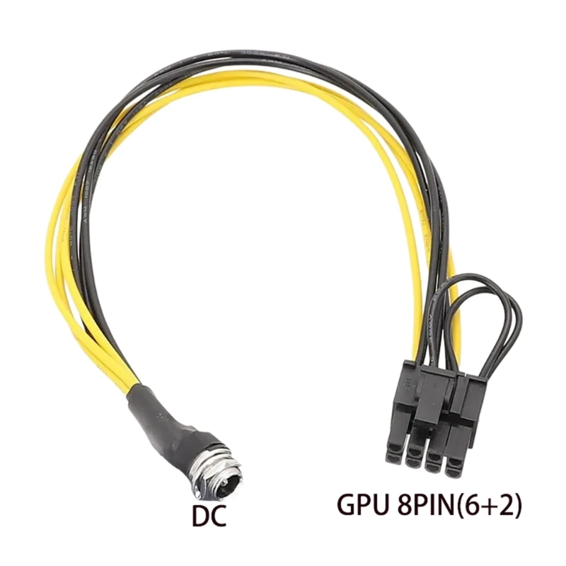 CPU Adapter Wire DC5525 to 8Pin Mainboard CPU Power Supply Cable DC5521 To 8Pin 6+2Pin Mainboard CPU External Cord