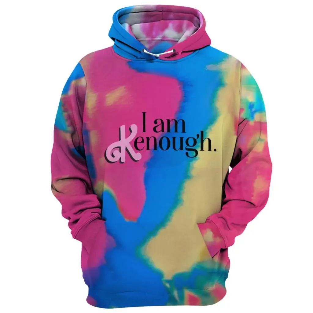 

I Am Kenough Hoodie Items Unisex Hooded Sweatshirts Casual Wear