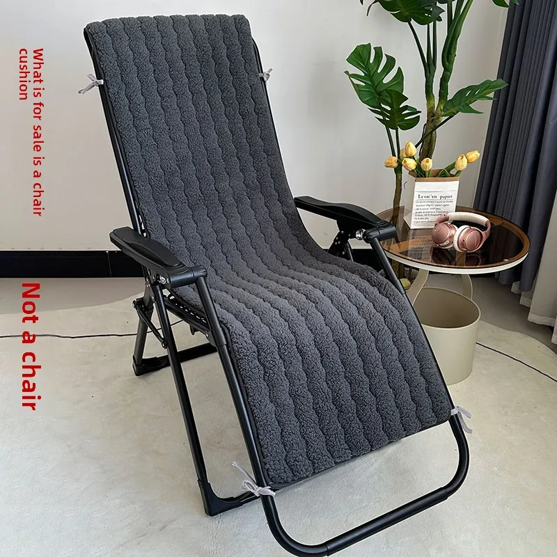Thick Winter Lambswool Rocking Chair Cushion Non Slip Warm Soft Seat Pad for Office Recliner Chaise Lounge Ultra Heavy Duty