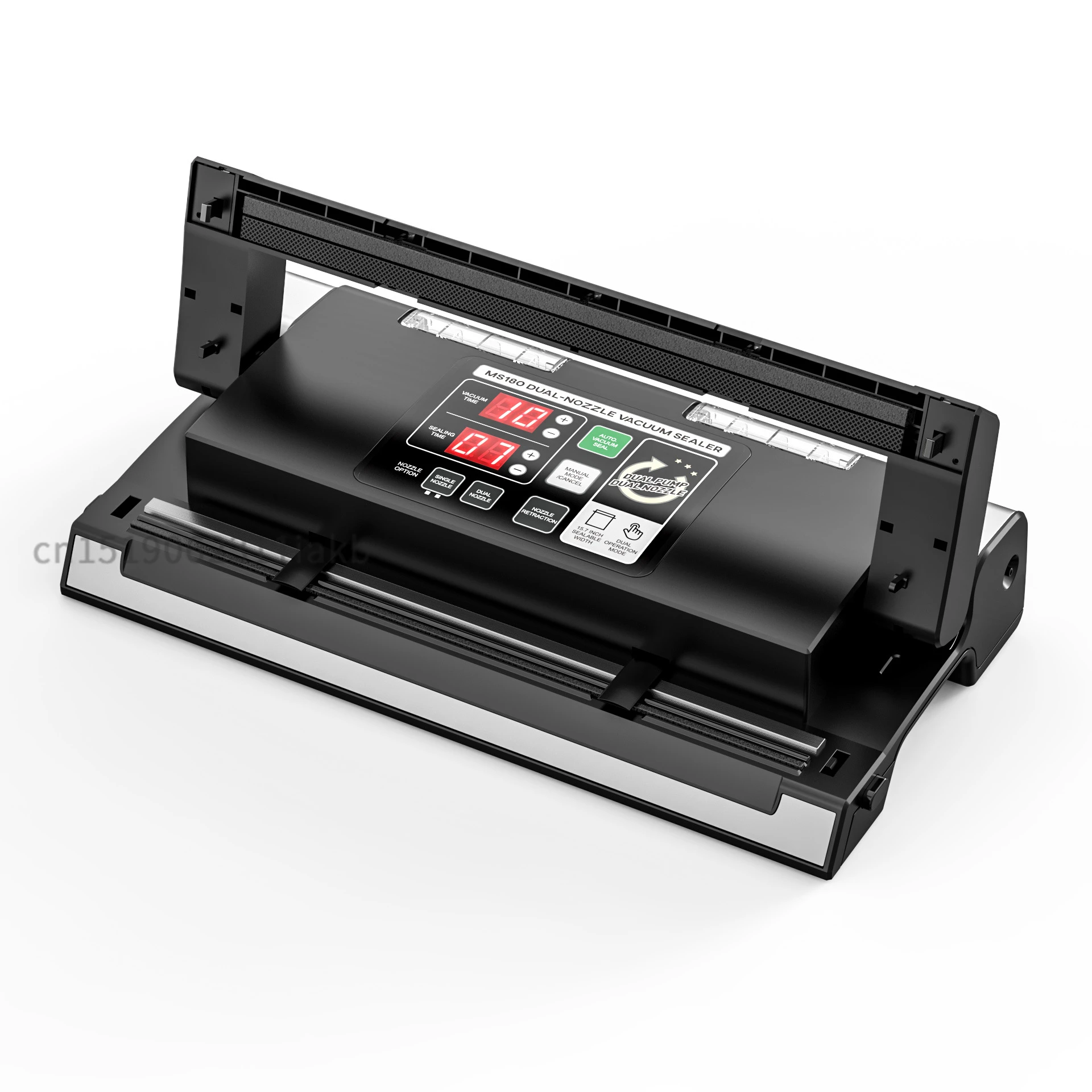 Mesin kemasan vakum, mesin segel ajaib makanan profesional, mesin penyegel vakum komersial, merekam vakum rumah tangga MS180