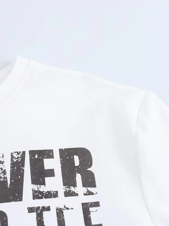 Primavera 2025 Faion Nuova maglietta casual da donna All-Match con stampa animalier rotonda Ne ort Sve Comoda vestibilità ampia per i pendolari...