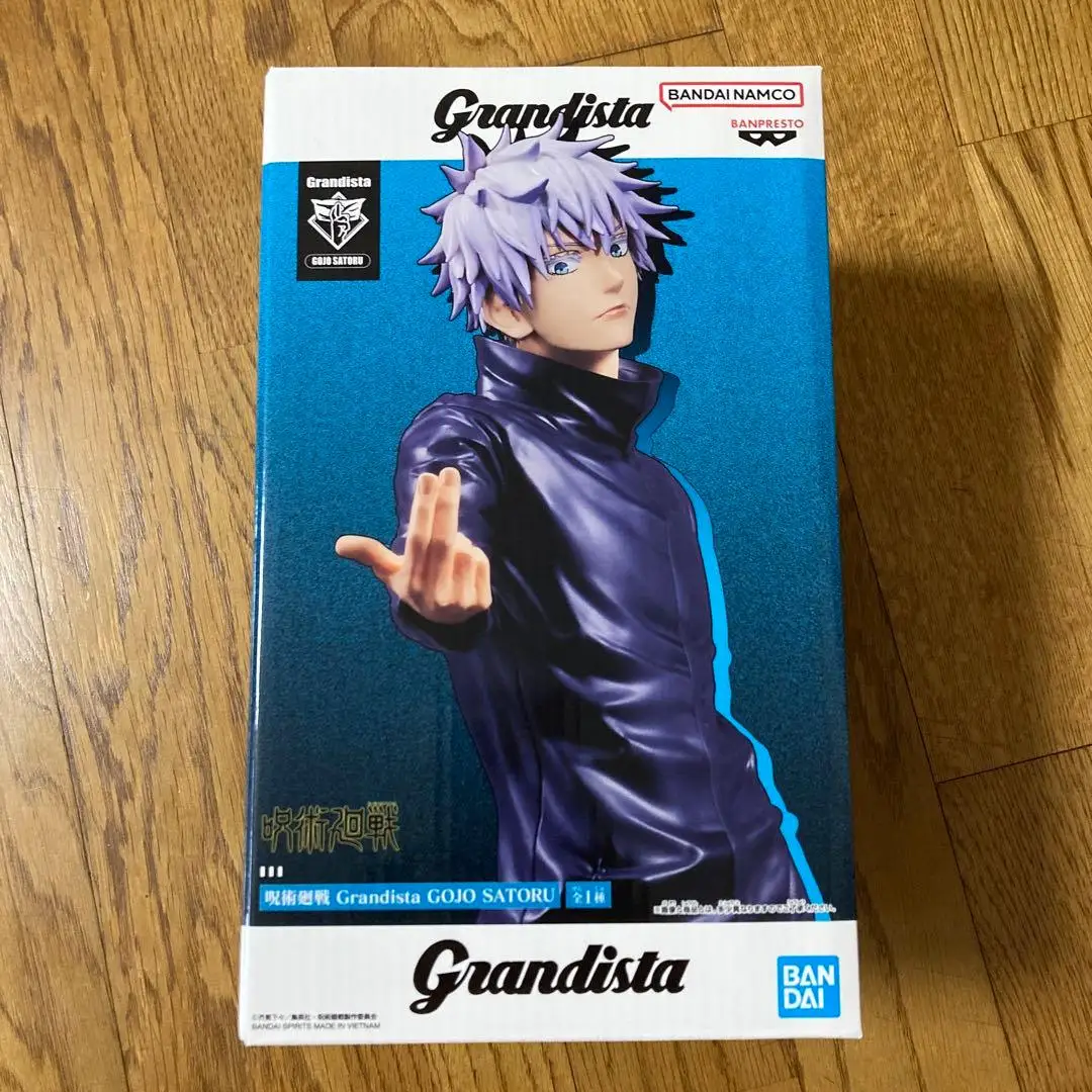 In stock Original Genuine Bandai Jujutsu Kaisen Grandista GOJO SATORU Figure Highly Detailed Collectible Model Toy Gift