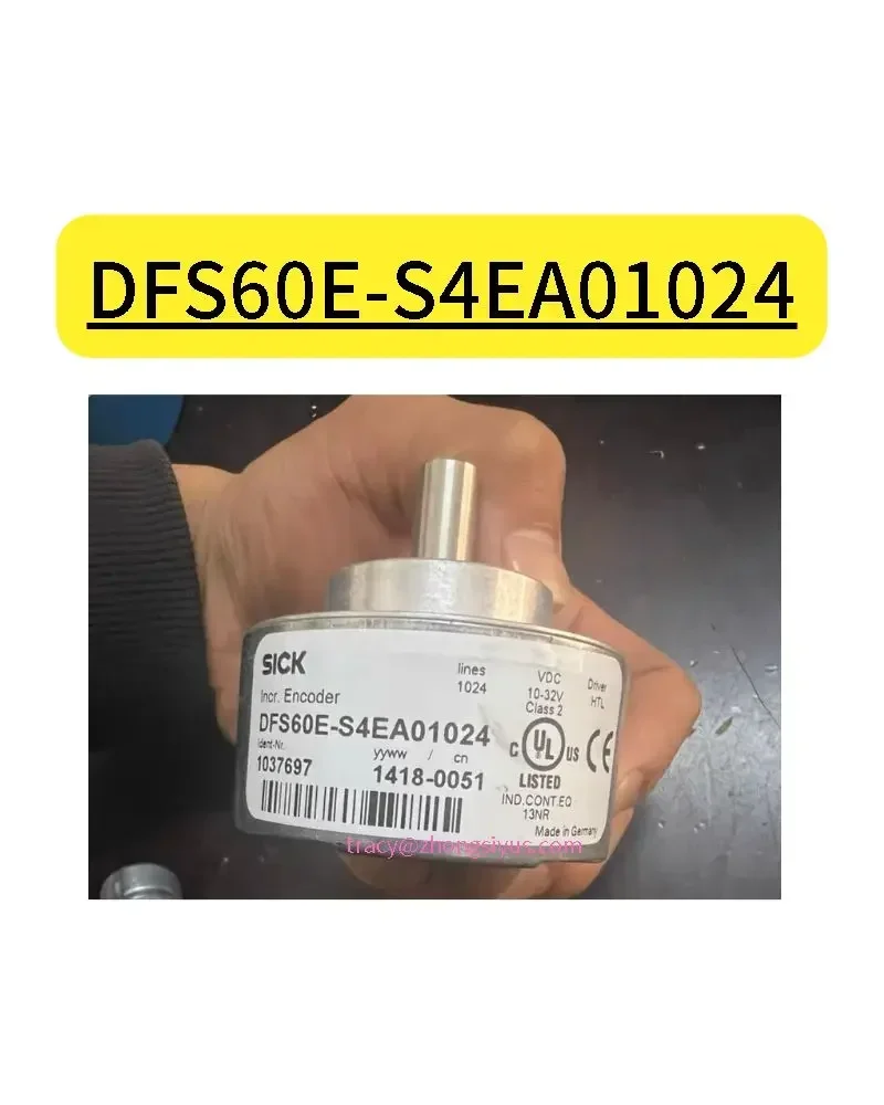 DFS60E-S4EA01024 second-hand encoder, in stock, tested ok， function normally