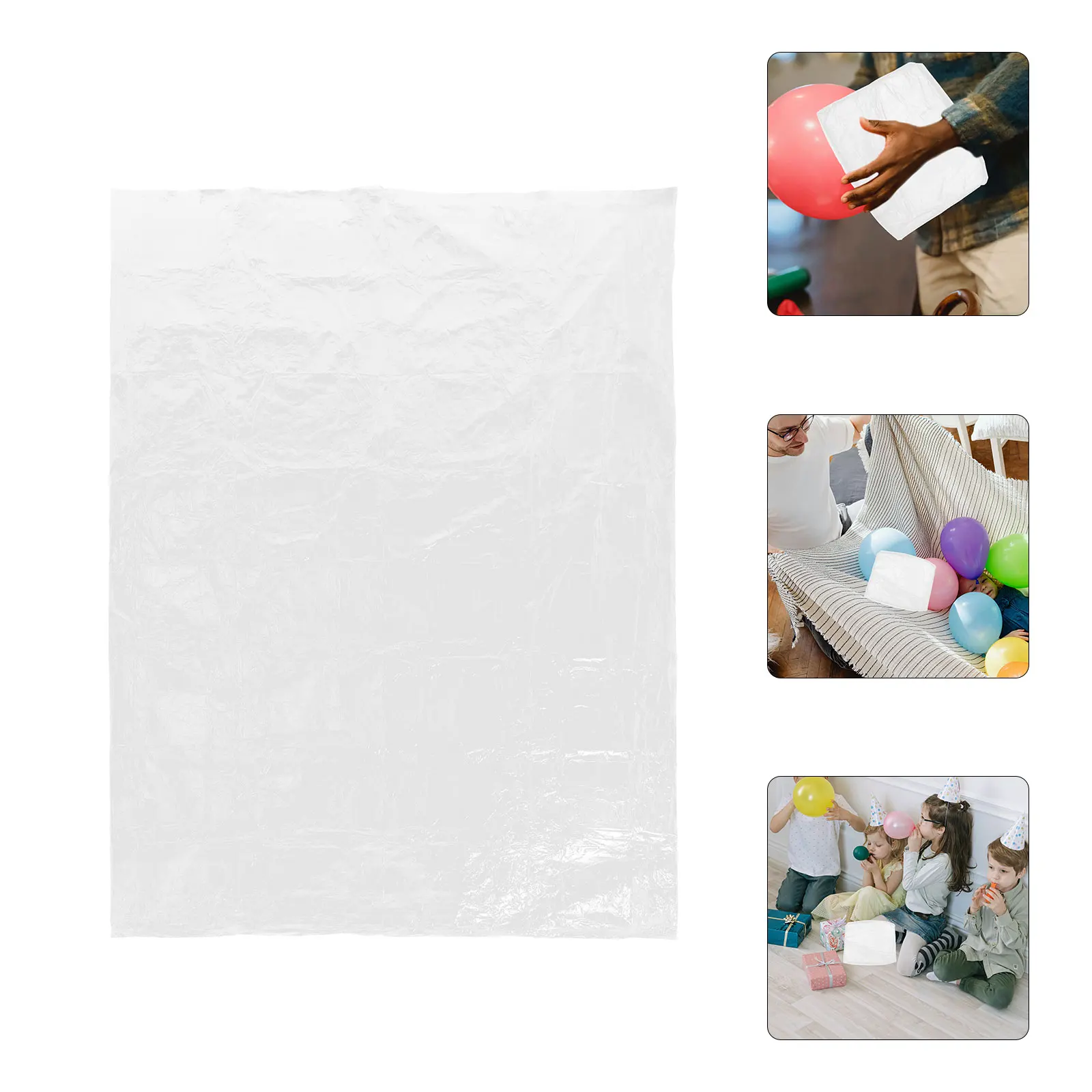 2pcs Protective Waterproof PE Storage Foldable Organizer Large Capacity for Party Event Decoration  **：**   for Party