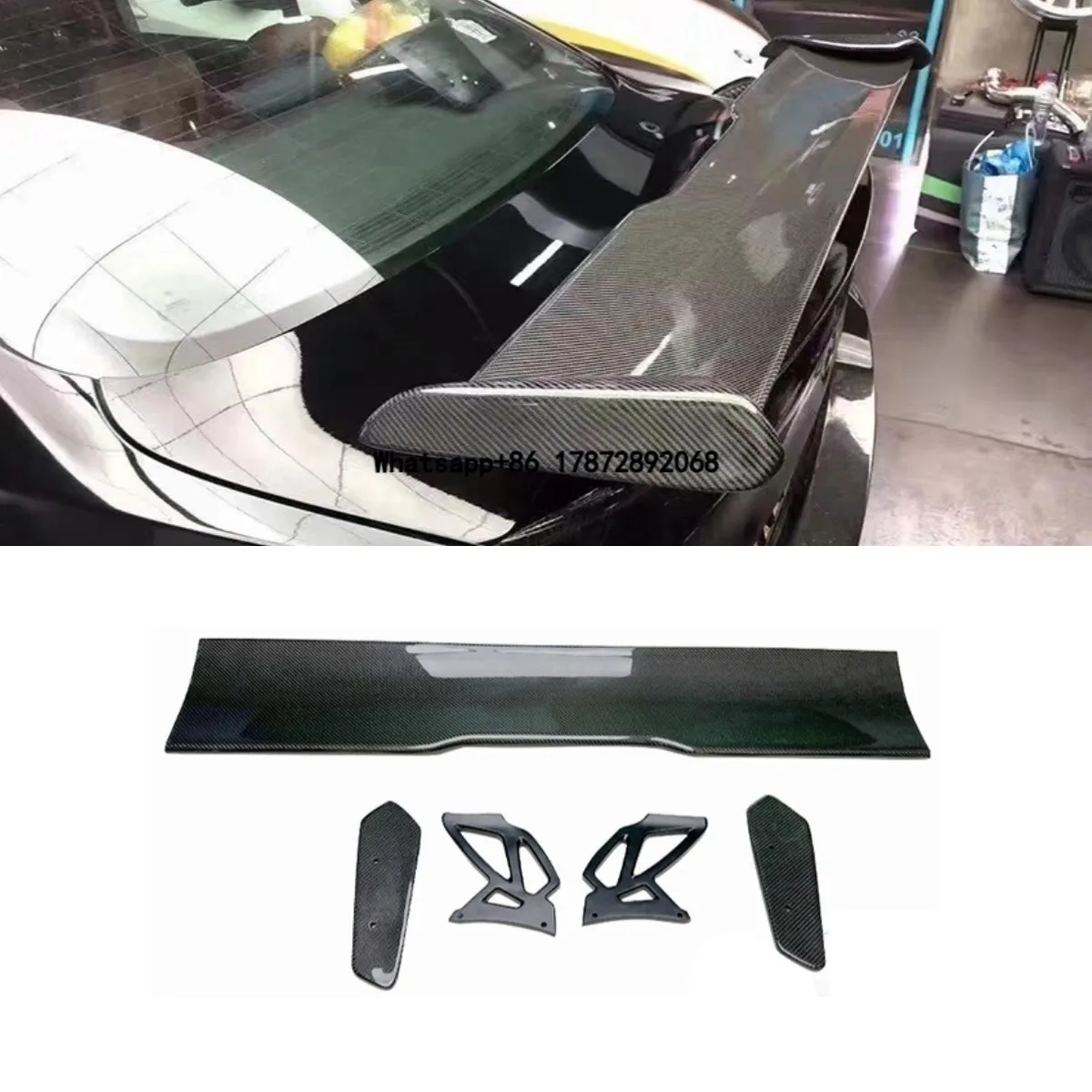 Car Rear Spoiler Wing Roof Spoiler Roof Wing Rear Trunk Spoiler Wing Universal For MP Body Kit Car Accessories