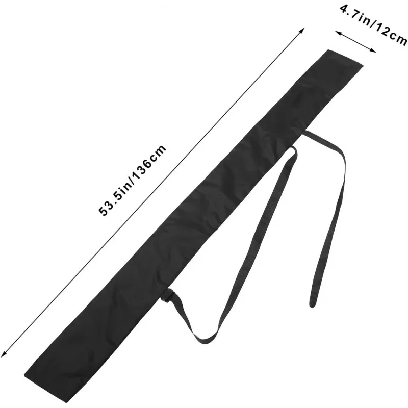 135cm Long Sword Bag Cosplay Weapon Storage Pouch Backable Katana Knife Carry Bag Protective Cloth Sleeve view 3