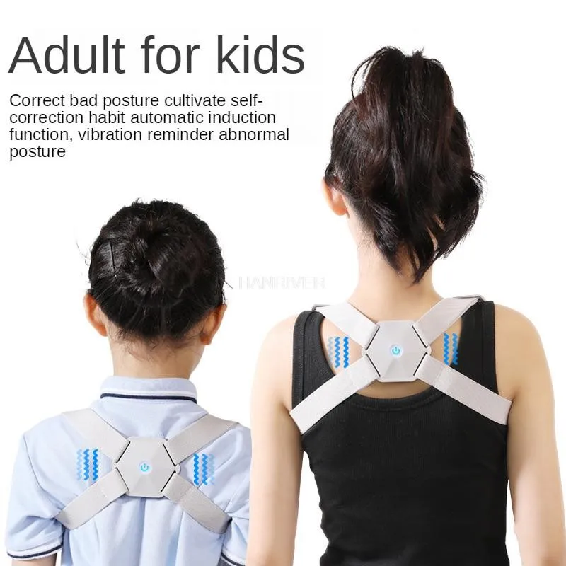 

Intelligent anti-kyphosis correction belt, children and adult back correction belt, invisible correction artifact induction type