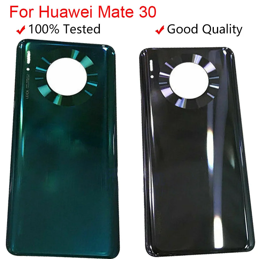 For HUAWEI Mate 30 TAS-L09, TAS-L29 Back Battery Glass Cover Rear Door Housing Case Mate 30 Pro LIO-L09, LIO-L29 Battery Cover