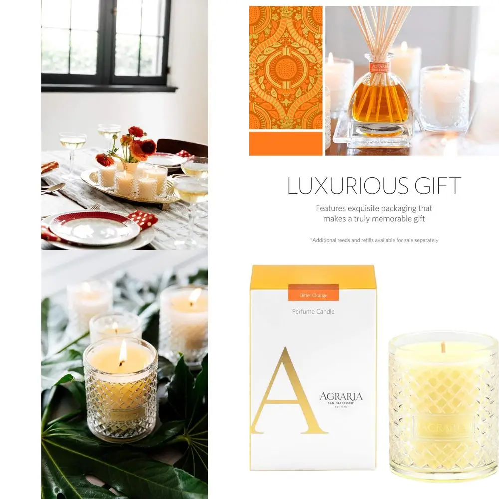 

Elegant 7 Oz Scented Candles - Long-Burning Aromatherapy Gifts for Home Fragrance