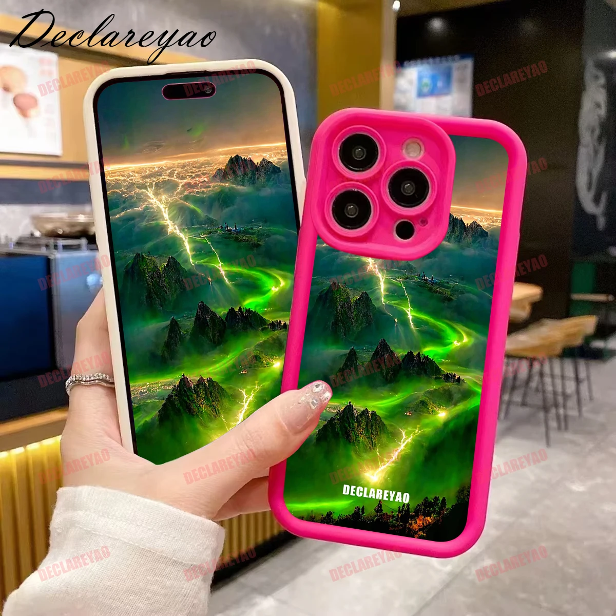 DECLAREYAO ماتي بولي يوريثان لينة خفيفة سليم حالات لسامسونج غالاكسي A06 J8 A56 M51 F15 A01 Prime نوت 20 M30S A يغطي حافظة للصدمات