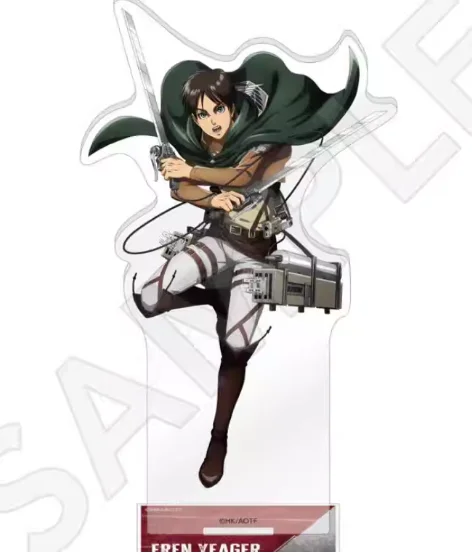 

Акриловая фигурка-подставка «Атака Титанов»: Ривай Аккерман, Ханги Зой. Коллекционная модель для косплея, декор для рабочего стола, подарки. MO