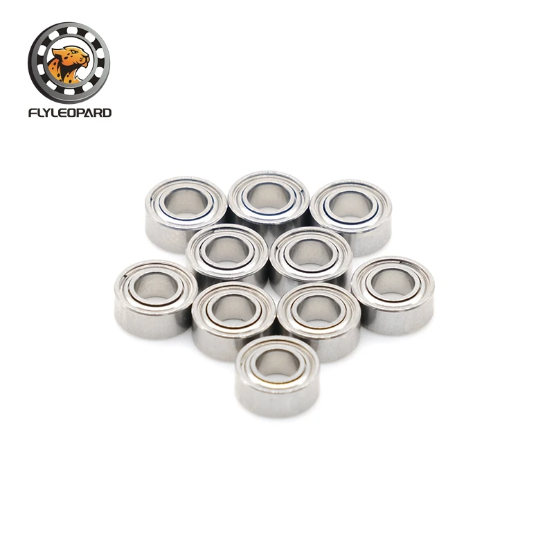 1Pcs SMR74ZZ ABEC-9  Stainless Steel Ball Bearing 4x7x2.5 mm high Speed Bearing MR74MR85MR95MR104MR105MR106MR115 MR117MR126