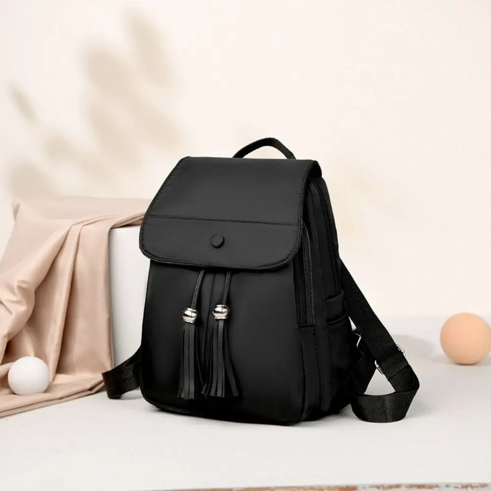 Oxford Cloth Women Fashion Backpack Large Capacity Black Casual Travel Backpack Multifunctional High Quality Ladies Bag New