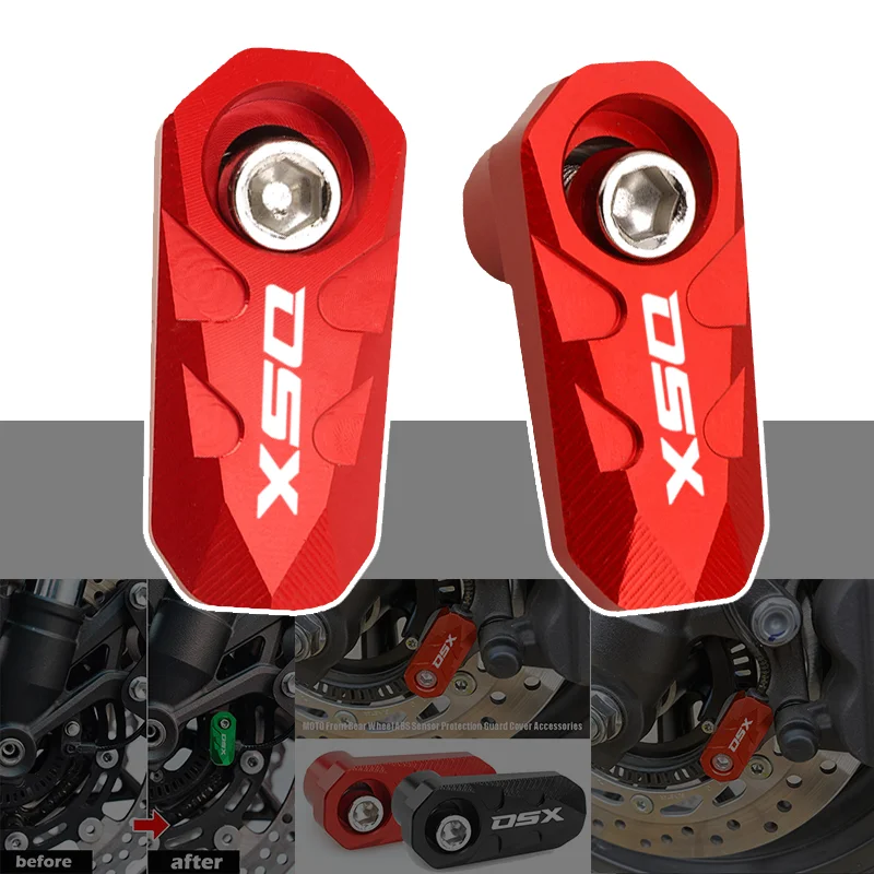 

For Voge DSX DS800X DSX900 525DSX MOTO Front Rear Wheel ABS Sensor Protection Guard Cover 900DSX 625DSX 800DSX 800 Rally 625 900