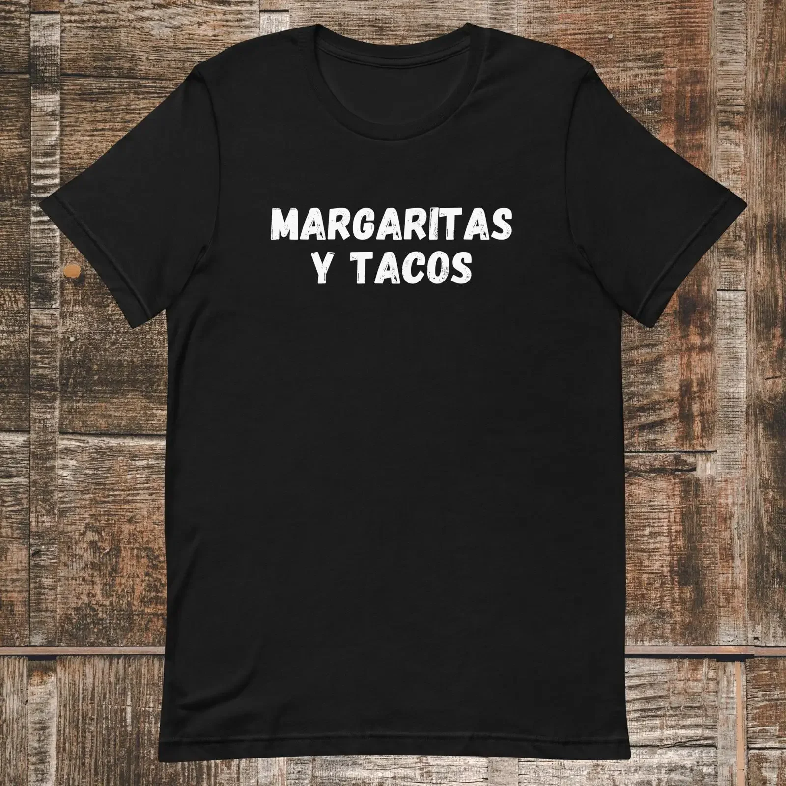 T-shirt Margaritas et Tacos, parfait pour les amateurs de tequila, les soirées Cinco de Mayo, les enterrements de vie de jeune fille ou tout simplement pour le plaisir, style vintage délavé