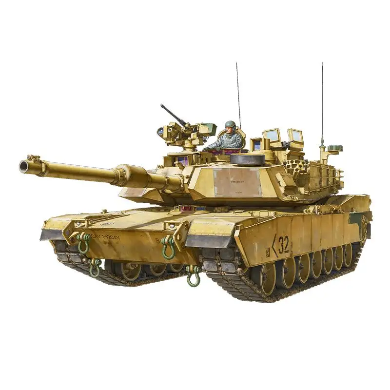 

VOIIO 01102 1/35 Масштаб США Основный боевой танк M1A2 SEP V3 Абрамы Сборка пластиковой модели комплект