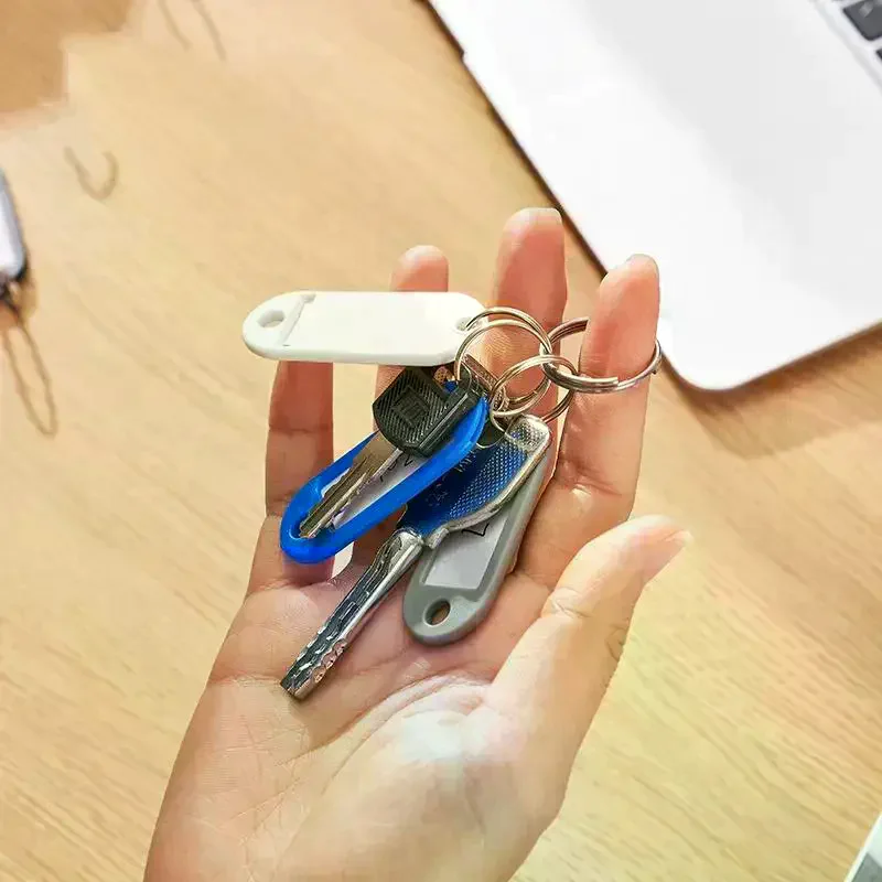 /HTF/Pcs/Set Keys Tags Keys Chain-ID Tags Identifiers Keys Labels With Split Ring 50