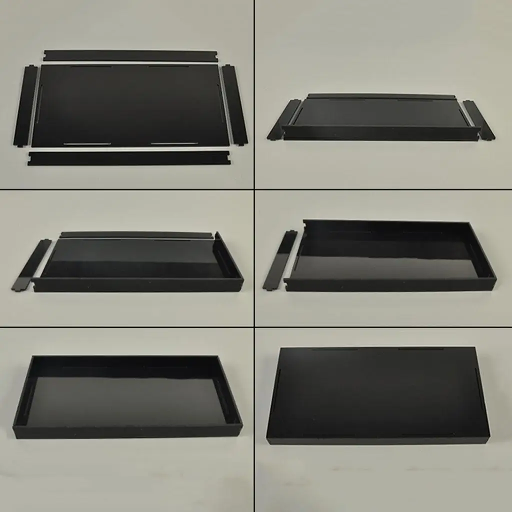 透明アクリルディスプレイボックス防塵フィギュア玩具モデルケース 10x25x15cm