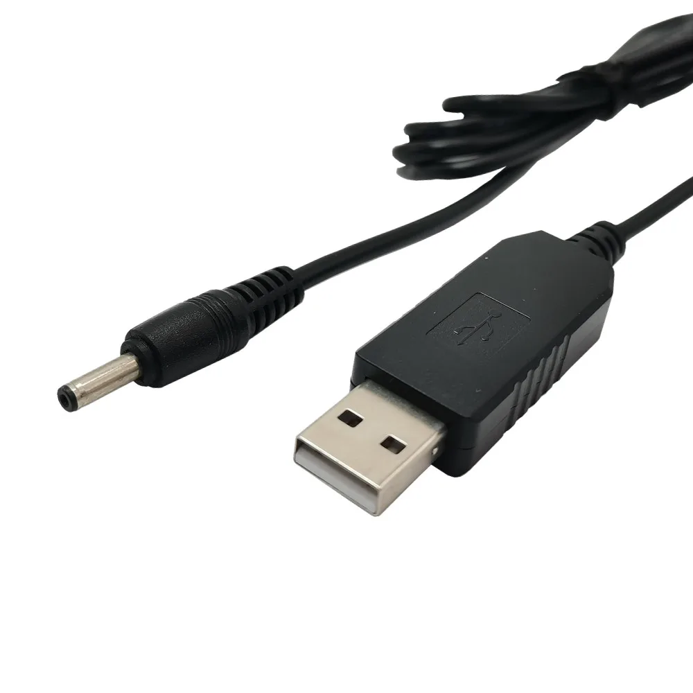 USB 5V to 12V/9V DC 3.5*1.35mm Cable Step up Adapter Cable For WiFi Router Light Heat Sink 5V mini speaker with Boost Component