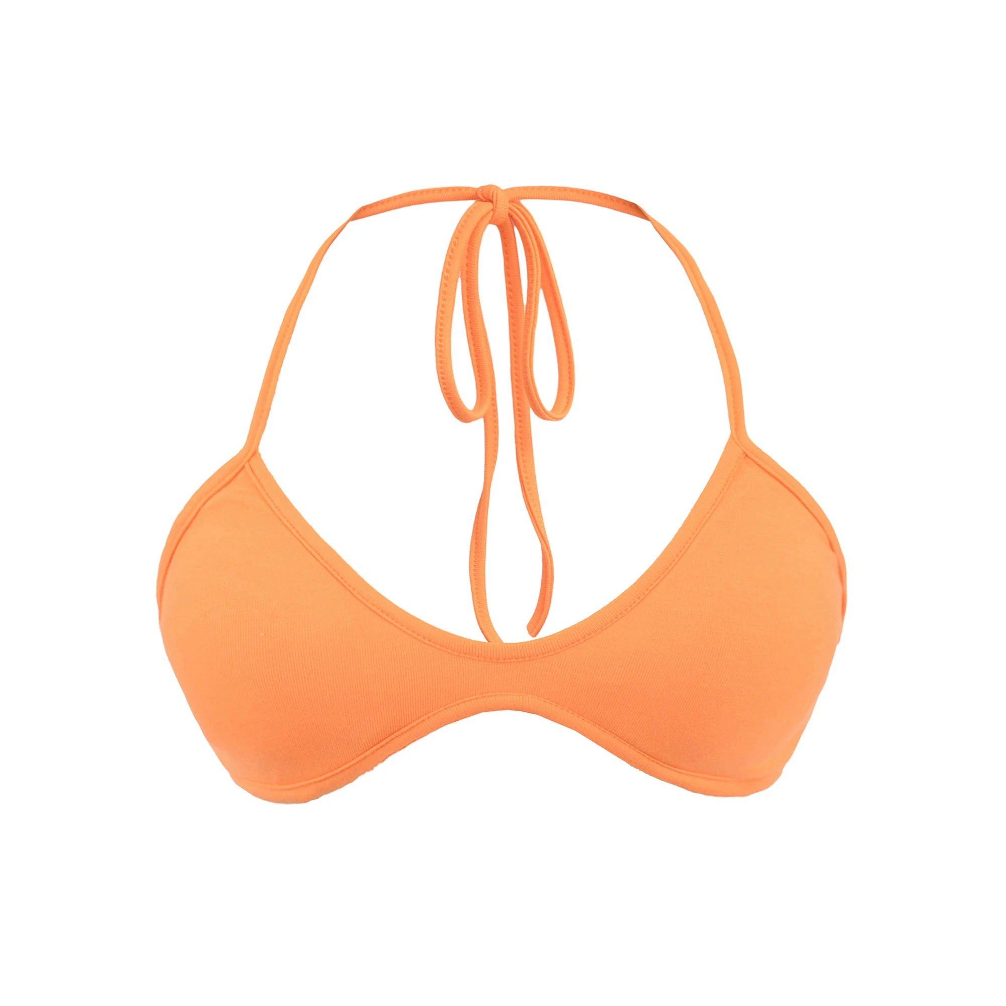 Neline-Top corto con tirantes para mujer, Sujetador deportivo para Fitn, ropa interior de Yoga, adelgazante, moderno, Bal, línea en U, longitud ort