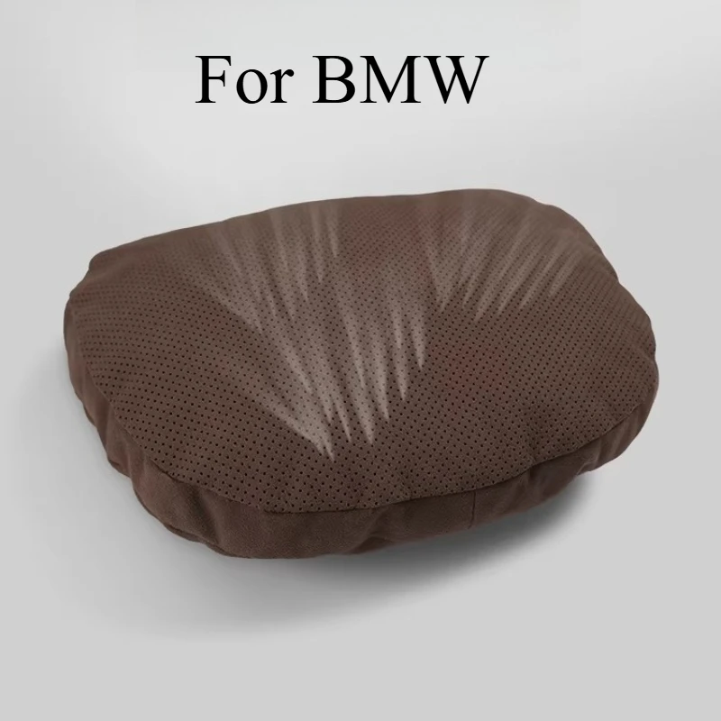 For BMW Car Headrest Mercedes-Benz BMW Audi Seat Pillow Neck Pillow Waist Rest Car Car Flip Fur Headrest Automobiles Accessories