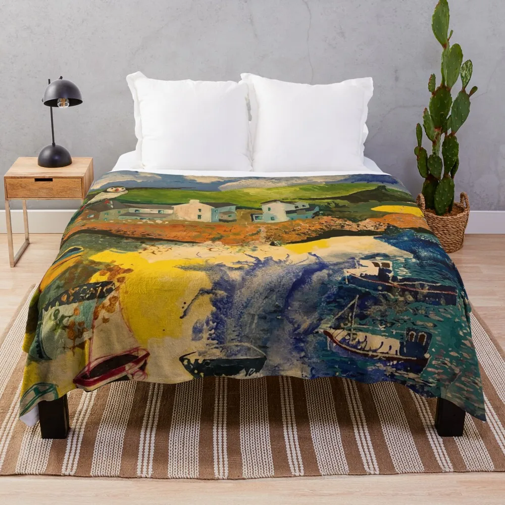 

Cornwall Throw Blanket Warm Fluffy Shaggy Bed linens Blankets