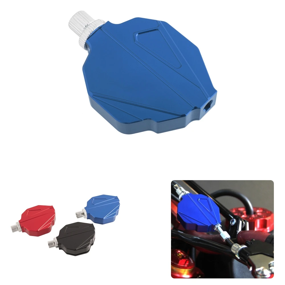 

Мотоциклетная система легкого вытягивания сцепления, алюминиевый комплект редуктора натяжения рычага сцепления для мотоциклов с тросовым сцеплением (черный/синий/красный)