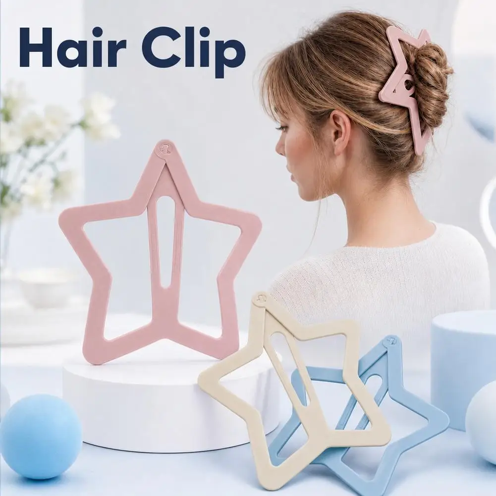 Extra Large Hollowed Star Hair Clips Snap Hairpins 15cm Creative Headpiece Hair Barrettes Accessory