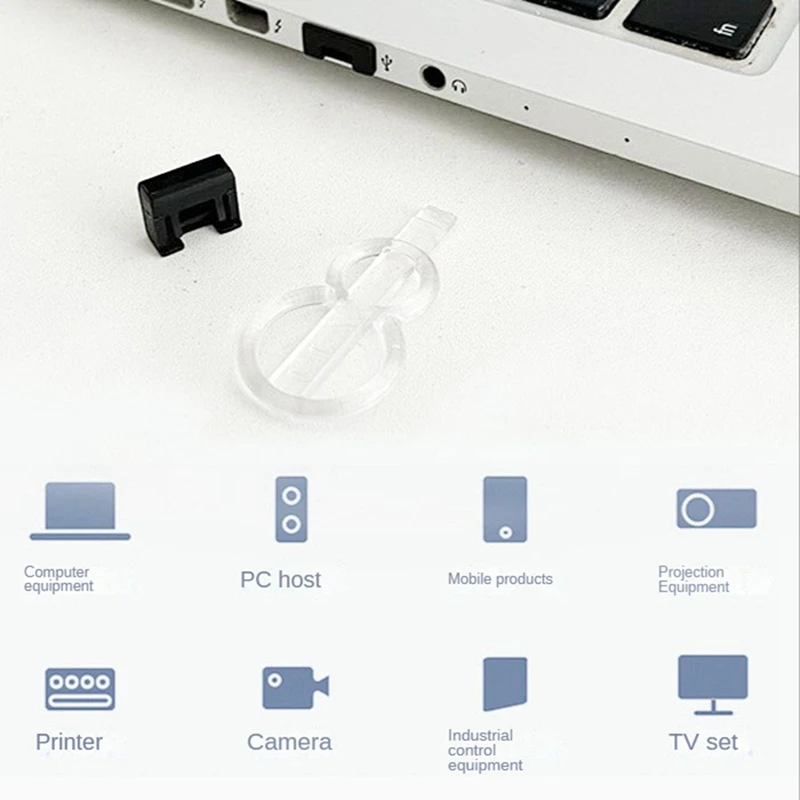 USB 먼지 플러그 충전기 포트 커버 캡, USB 보안 잠금 장치, 범용 방진 보호대 PC 노트북 노트북, 10 개