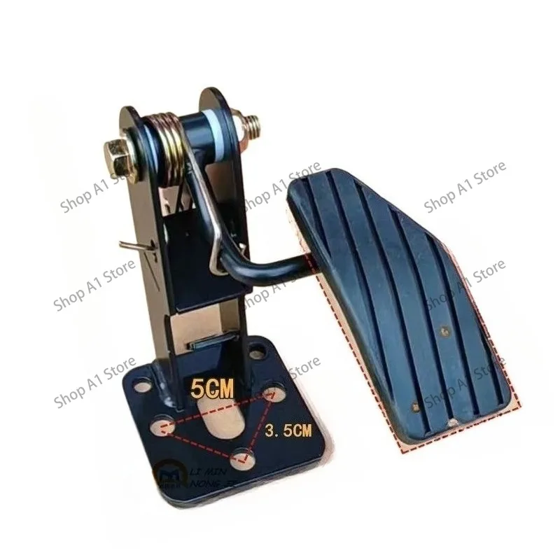 New Throttle Brake Pedal Kit, ATV 4 Wheeler Go Kart Accelerator Foot Pedal Replacement Parts