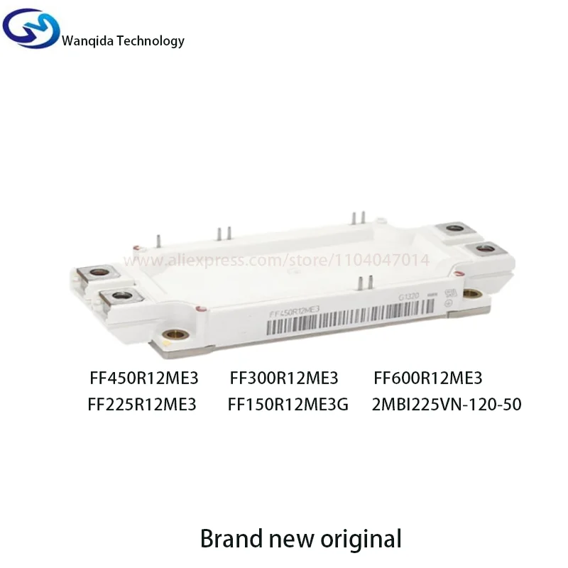 

FF300R12ME3 FF600R12ME3 FF450R12ME3 FF225R12ME3 FF150R12ME3G 2MBI225VN-120-50 Совершенно новый оригинальный инверторный модуль