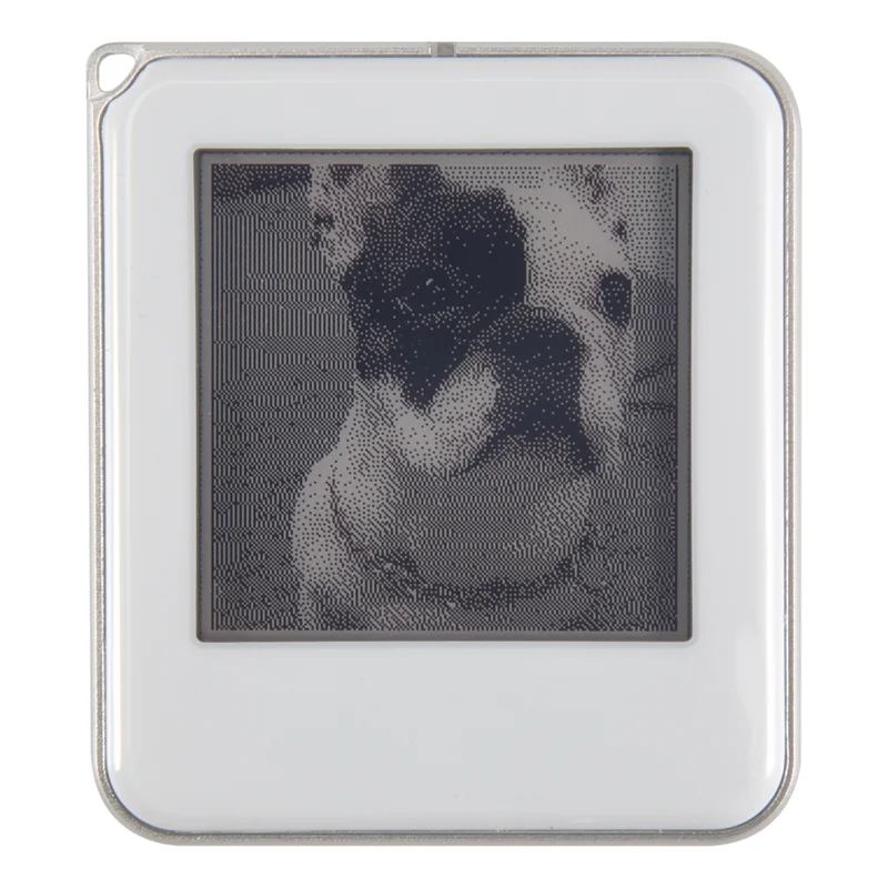 

[LXYA68Z!] Function Keyring 1.54-Inch Three Color Display Screen Image Wireless Transmission Keychain Ink Screen