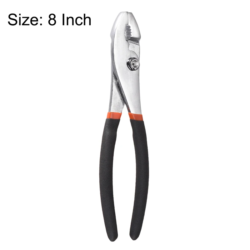 8 Inch Carp pliers Slip Joint Plier Adjustable Combination Pliers Auto Repair Tool Big Mouth Fish Tail Pliers Slipper Pliers