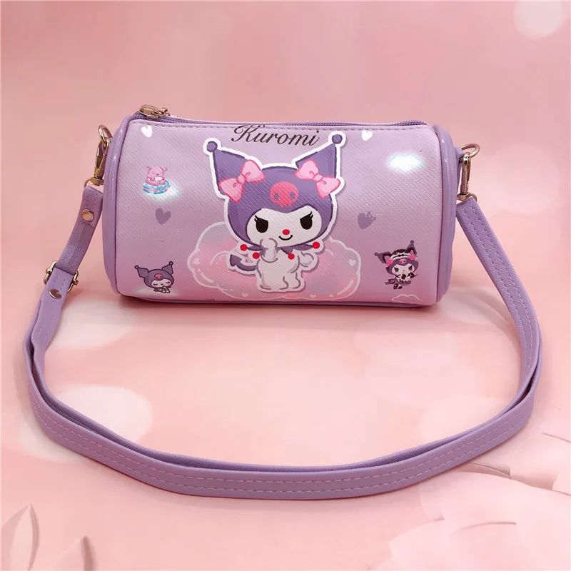 Sanrio-Bolso cruzado Cinnamoroll para niñas, bandolera de viaje para estudiantes, MINIS, Kuromi My Melody