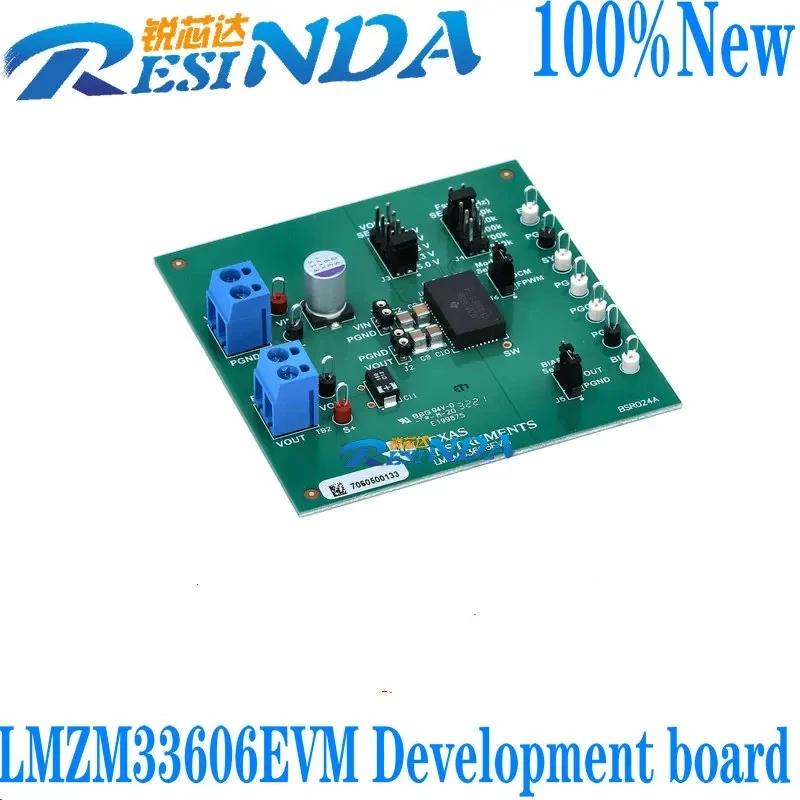 

Spot LMZM33606EVM 3.5V to 36V input 1V to 20V output 6A power module evaluation board