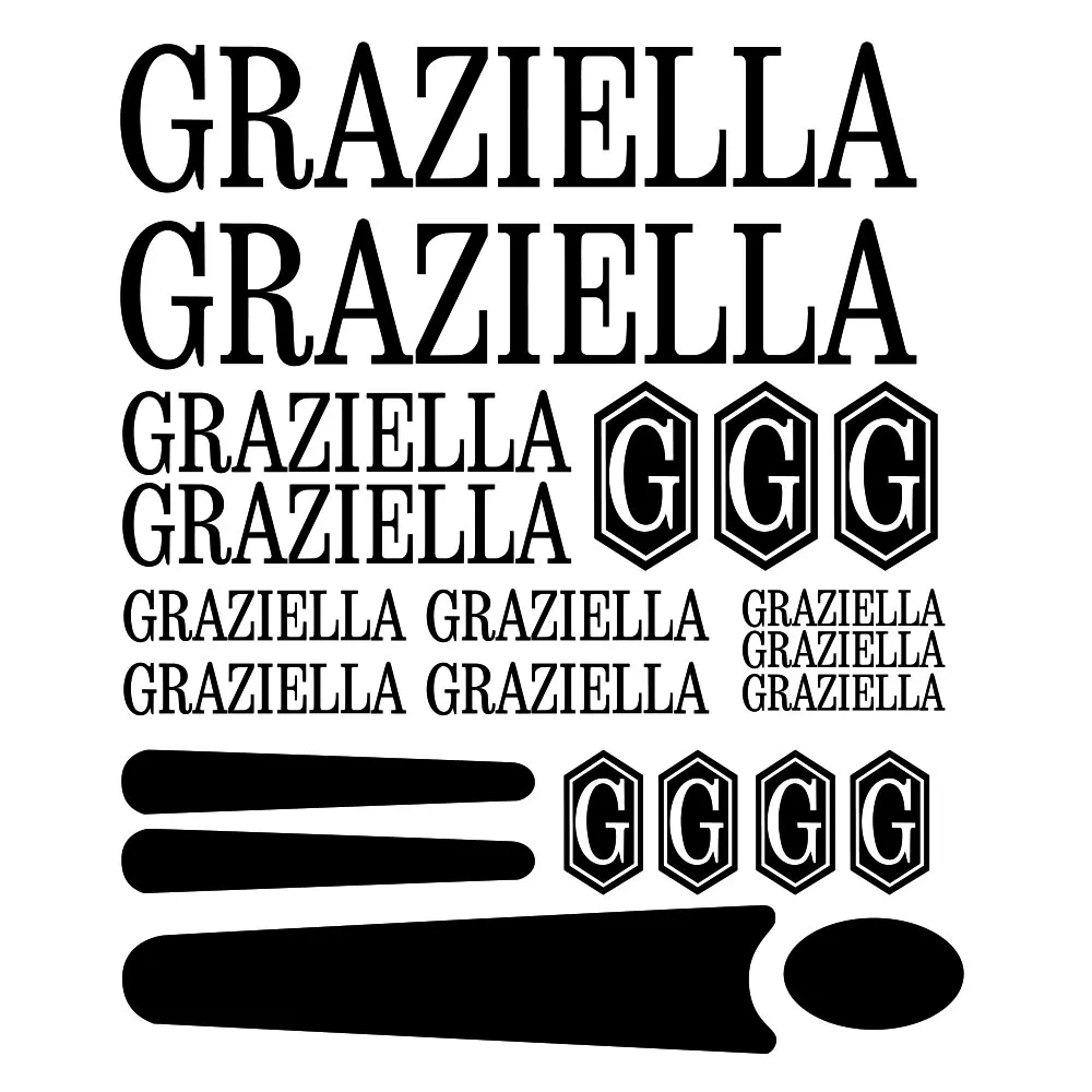 for GRAZIELLA  kit stickers compatible bike stickers bike mtb