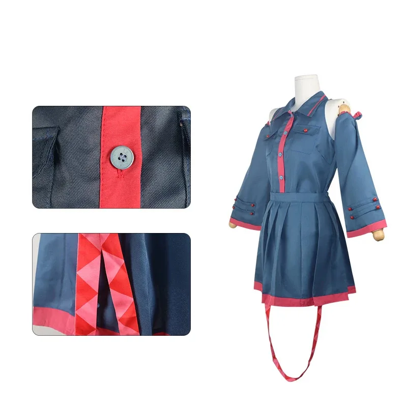 Vocaloid UTAU stress formula blue uniform Hatsune Miku adult female anime game future cosplay suit
