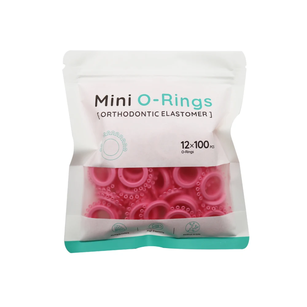 

100Sticks Elastic Mini Ligature Tie For Dental Braces Rubber Elastic Mini O Ring