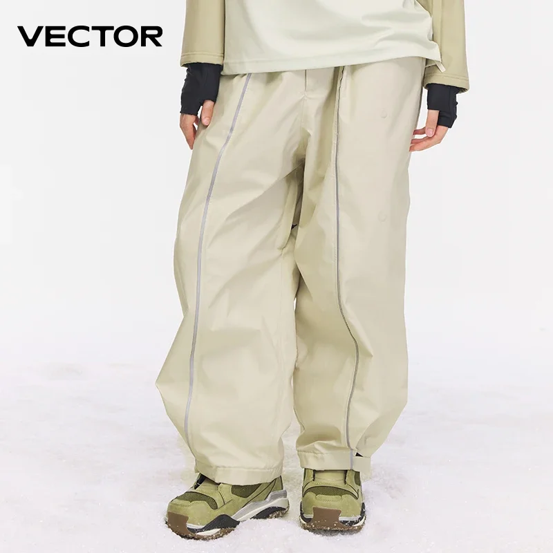 VECTOR Brand Winter Ski Pants Women Outdoor High Quality Windproof Waterproof Warm Snow Trousers Winter Ski Snowboarding Pants