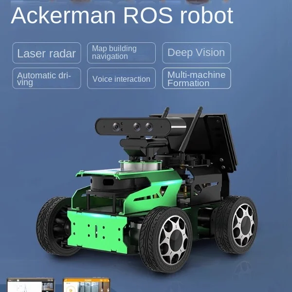 Robot Ackerman chassis unmanned S navigation car