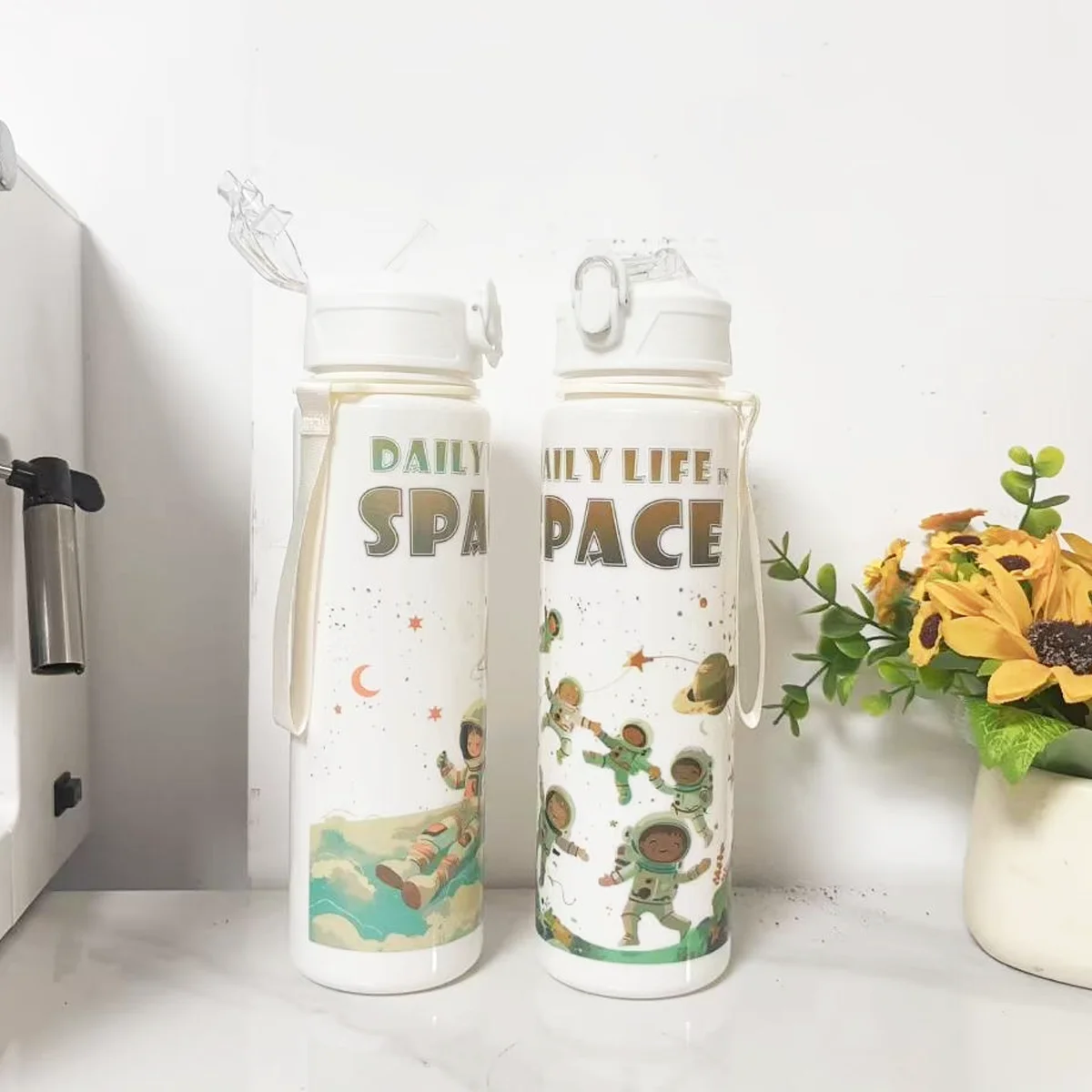 زجاجة مياه رياضية محمولة لطيفة للتخييم في الهواء الطلق مناسبة للطلاب والفتيات كهدية لأفضل صديق #1